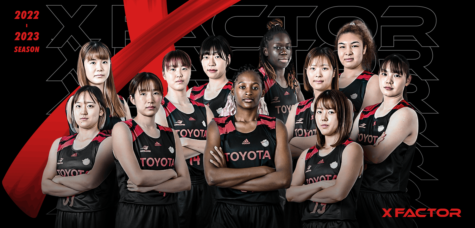 Toyota 女子バスケットボール部 Antelopes Top