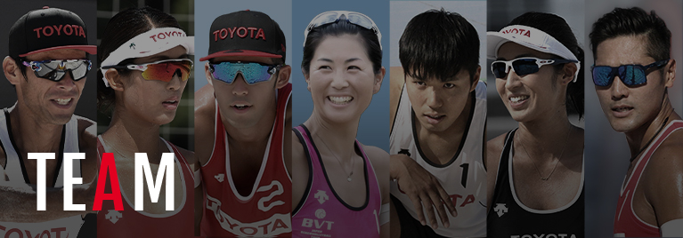 チーム Toyota Beach Volleyball Team トヨタ自動車ビーチバレーボール部 Gazoo Com